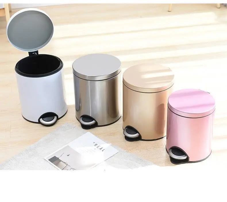 Reciclaje Trashcan мешок для мусора Basurero De Banheiro Habitacion Papelera Cocina педаль Lixeira Cubo Basura корзина для мусора