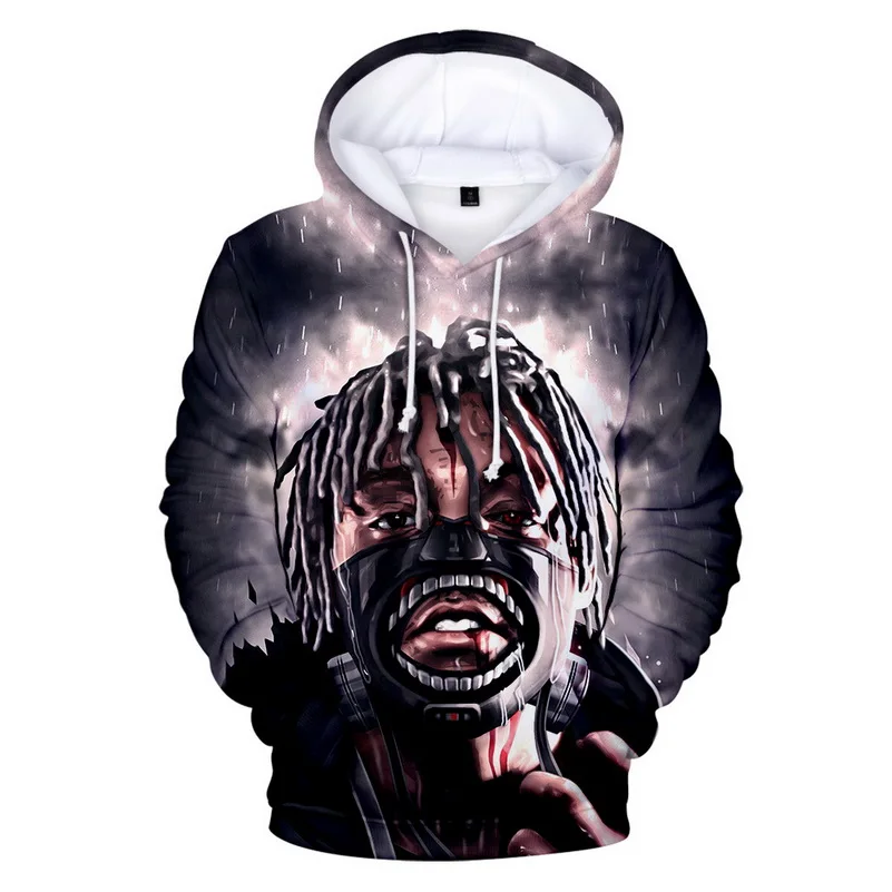 Xxxtentacion толстовки стиль для мужчин модный бренд узор принт 3d Досуг осенние толстовки длинный рукав хип хоп пуловер