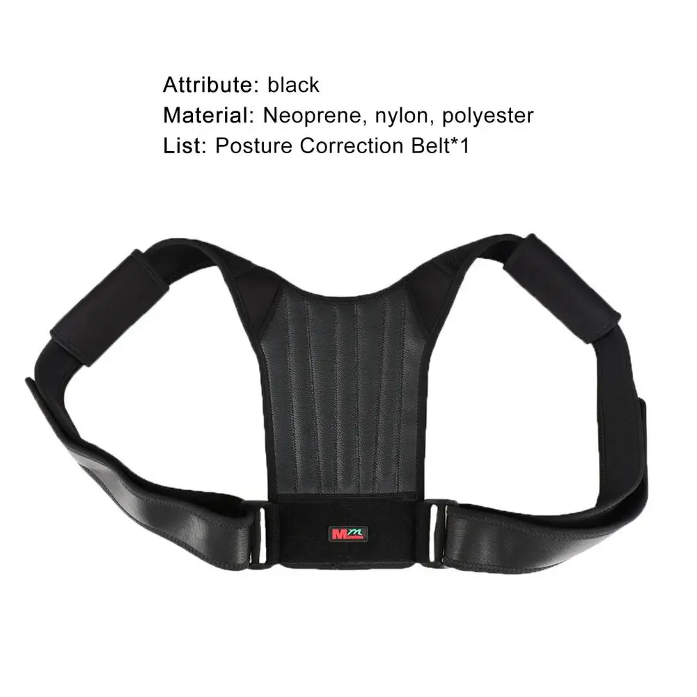 

G05 Back Corrector Belt Three Springs Design Breathable Skin-friendly Spine Body Corrector Belt for Relax
