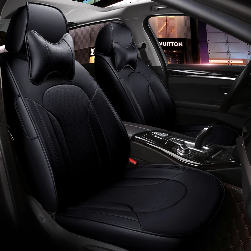 Кожаные чехлы на сиденья для Audi A6L Q3 Q5 Q7 S4 A5 A1 A3 A4 B6 b8 B7 A6 c5|leather car seat cover|car coverseat cover |