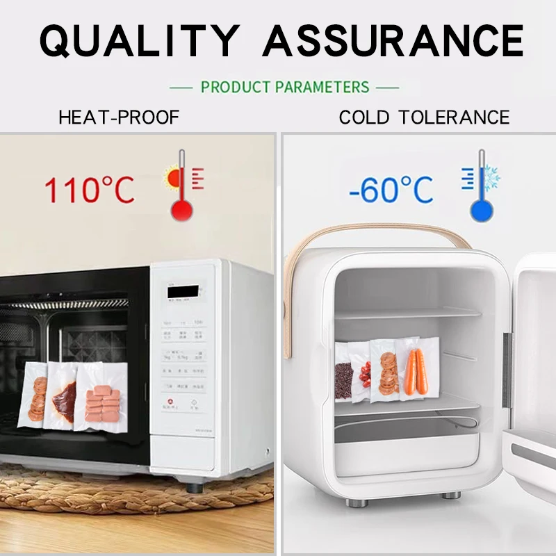 вакуумный упаковщик Пакеты для вакуумного упаковщика пищевых продуктов 12 + 15 20 25