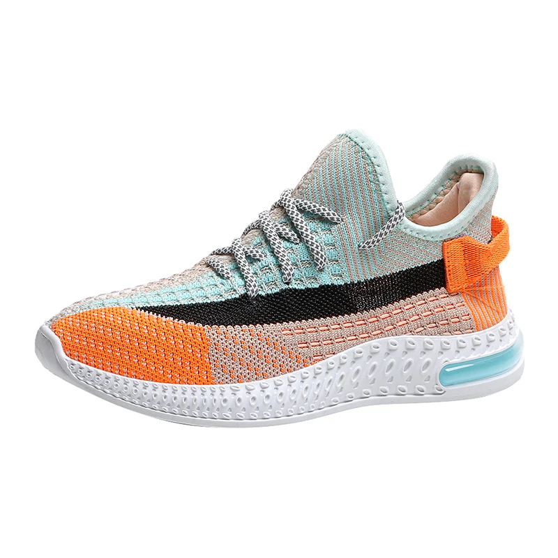 Шоколад Comfortable inner ladies casual shoes 360 degree breathable wicking sports shoes women's vulcanized shoes beautiful and generous - Цвет: Шоколад