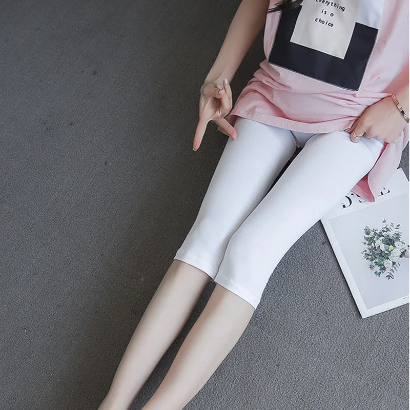 Леггинсы для беременных женщин регулируемые Одежда Летние Осенние качественные