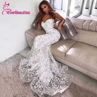 mermaid lace wedding dress 2020 sweetheart wedding gowns beach bridal gowns vestido de noiva