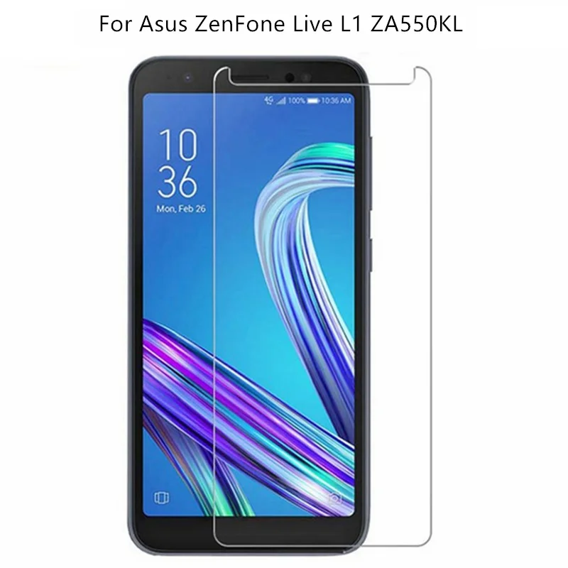 Защитная пленка для экрана Asus ZenFone Live L2 ZA550KL из закаленного стекла ASUS ZA ZA550 550 550KL KL