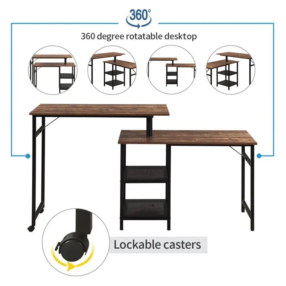 

Wide Application Space Saving Strong Bearing-loading Computer Desk Household Supply