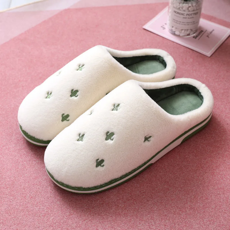 

2020 Women Indoor House Slippers Floor Flat Shoes Comfortable Anti-slip Home Flax Linen Slipper Woman Men House Cotton Slides