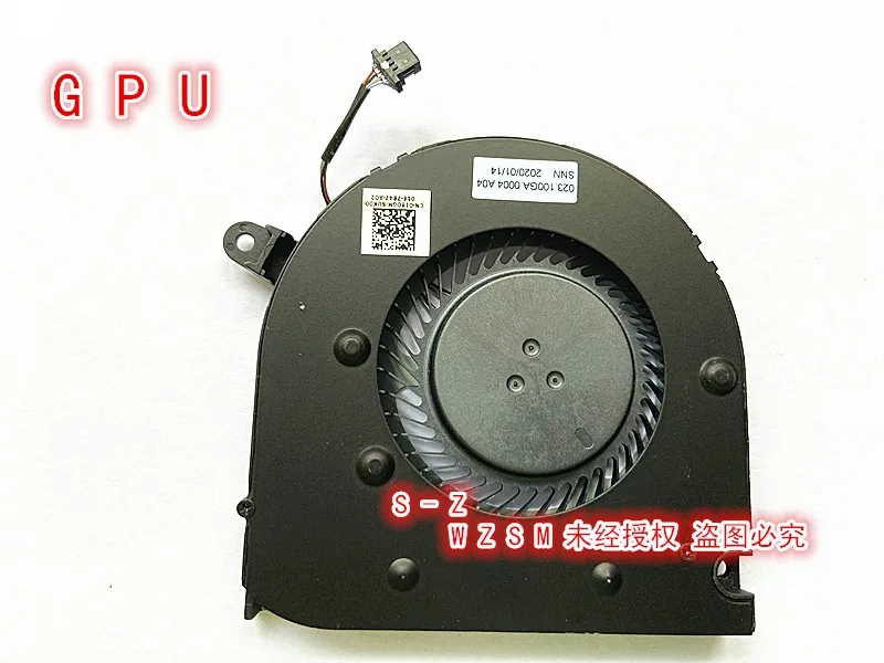 Новый охлаждающий вентилятор WZSM для ноутбука DELL G3-3590 EG75070S1-1C060-S9A EG75070S1-1C070-S9A cn-0160Gm