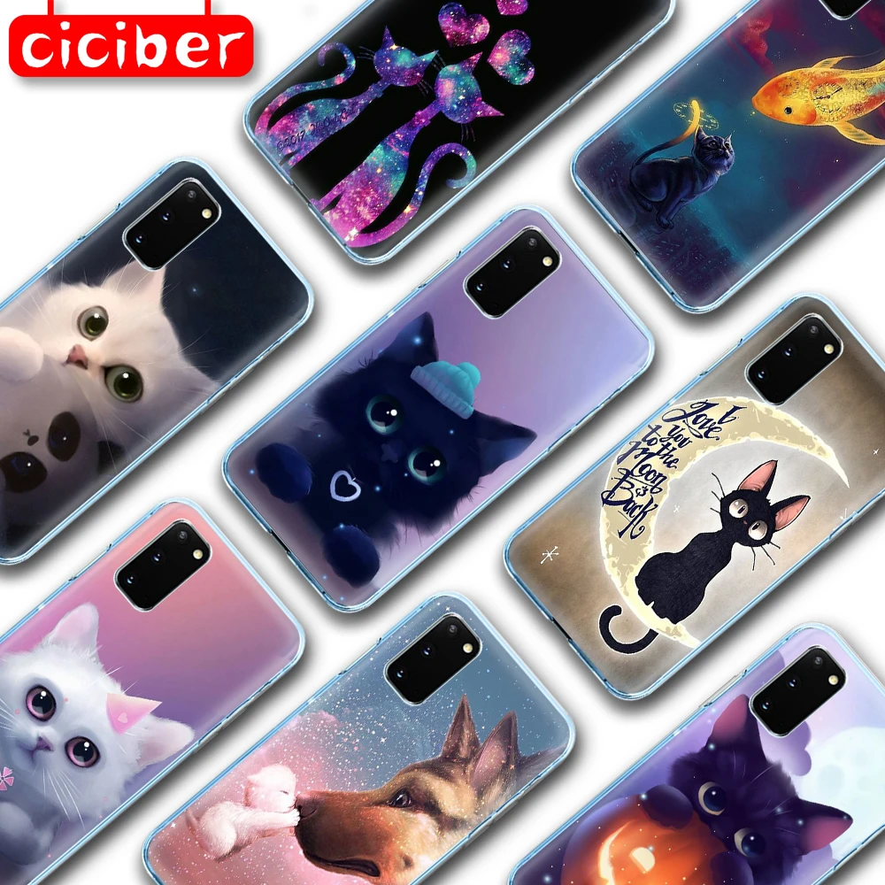 Мягкий ТПУ чехол для телефона Samsung Galaxy S10 S9 S8 S7 S20 Plus Ultra S10e A50 A51 A71 A70 A20 A10 A40 NOTE 10