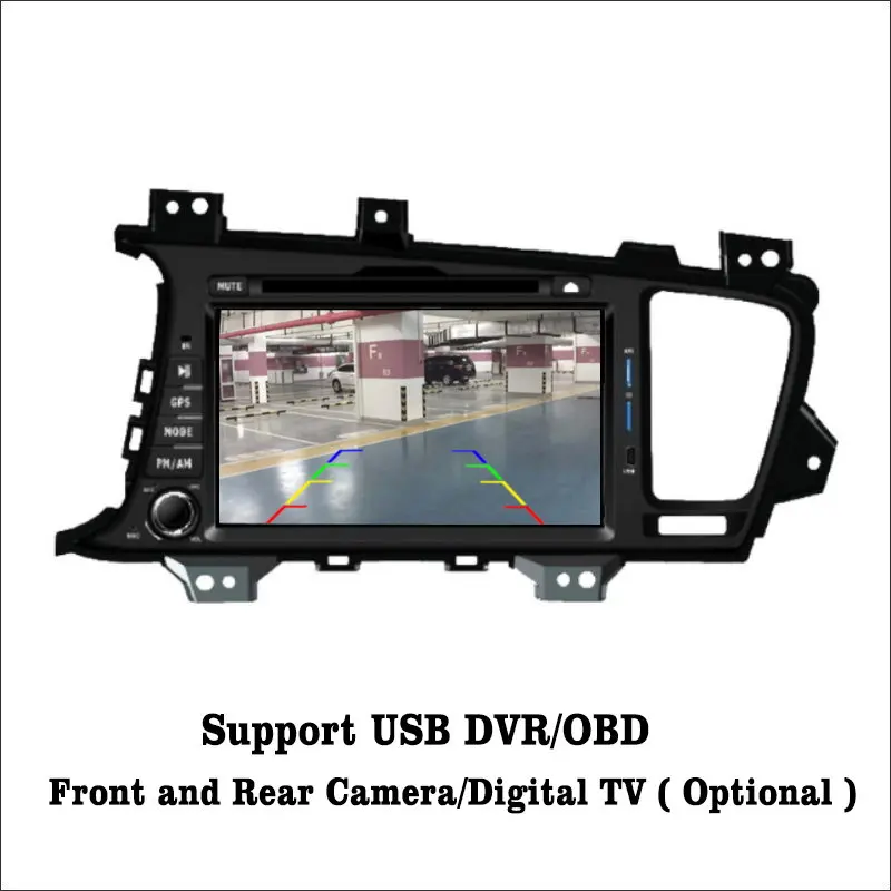 Liislee Android 7 1 2G RAM для Kia K5/Optima 2011 ~ 2013 автомобильный Радио Аудио Видео Мультимедиа DVD