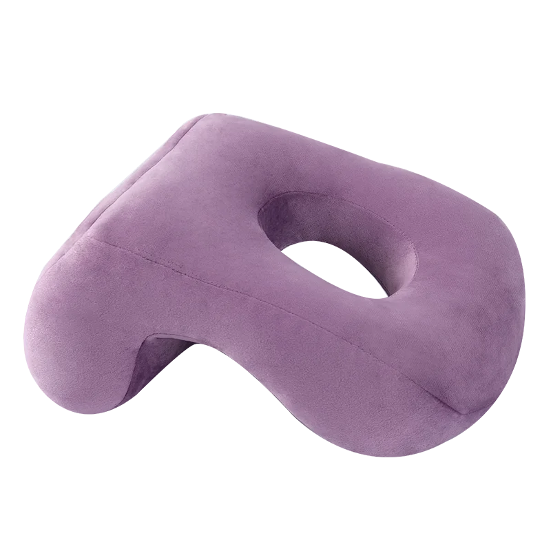 Solid color hollow design Desk nap pillow filling PPcotton Neck Supporter Seat Cushion Headrest Travel Pillow with Arm Rest | Дом и сад