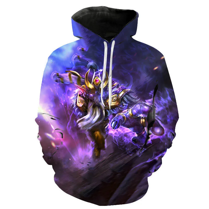 

Толстовка Dota 2 3D для мужчин и женщин, модная повседневная крутая кофта с принтом «Game Dota 2», уличная одежда в стиле Харадзюку, пуловер оверсайз
