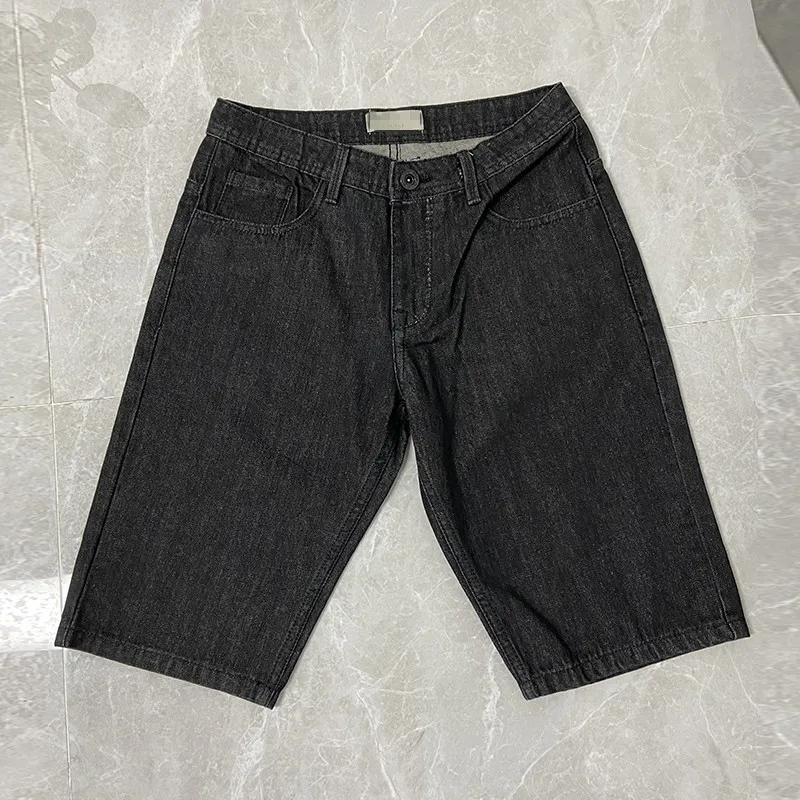 

Denimcolab Brand New Men Shorts Jeans Black Short Pants Big Sale At A Loss Straight Jeans Clear Inventory Men Denim Pants Shorts