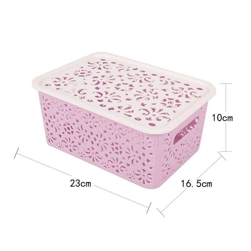 

1PC 3Colors PP Hollow Underwear Bra Storage Box Drawer Closet Organizers Boxes For Scarfs Socks Cosmetic Sundries Finishing Box