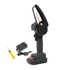 Портативная Электрическая цепная пила, 24 В, деревообрабатывающие электрические пилы, садовая каротажная мини-пила, литиевая батарея