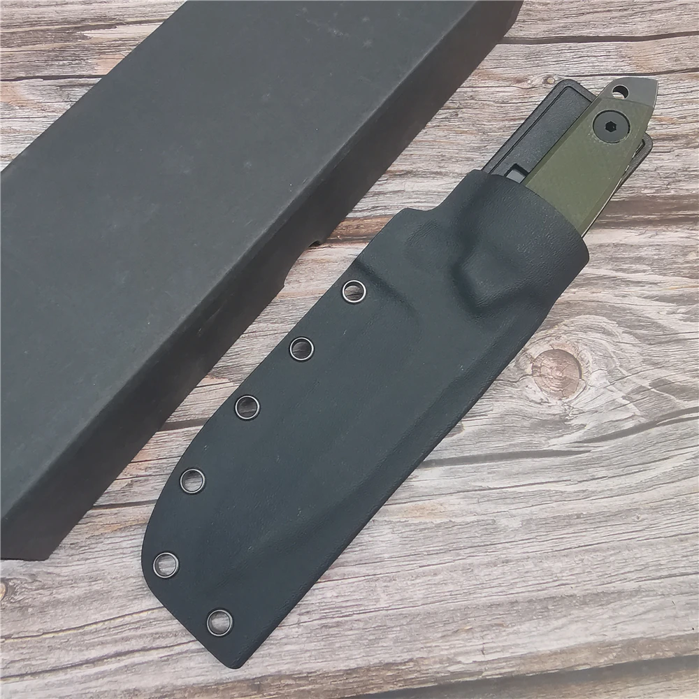 Острый охотничий прямой нож для выживания высокой твердости используемый