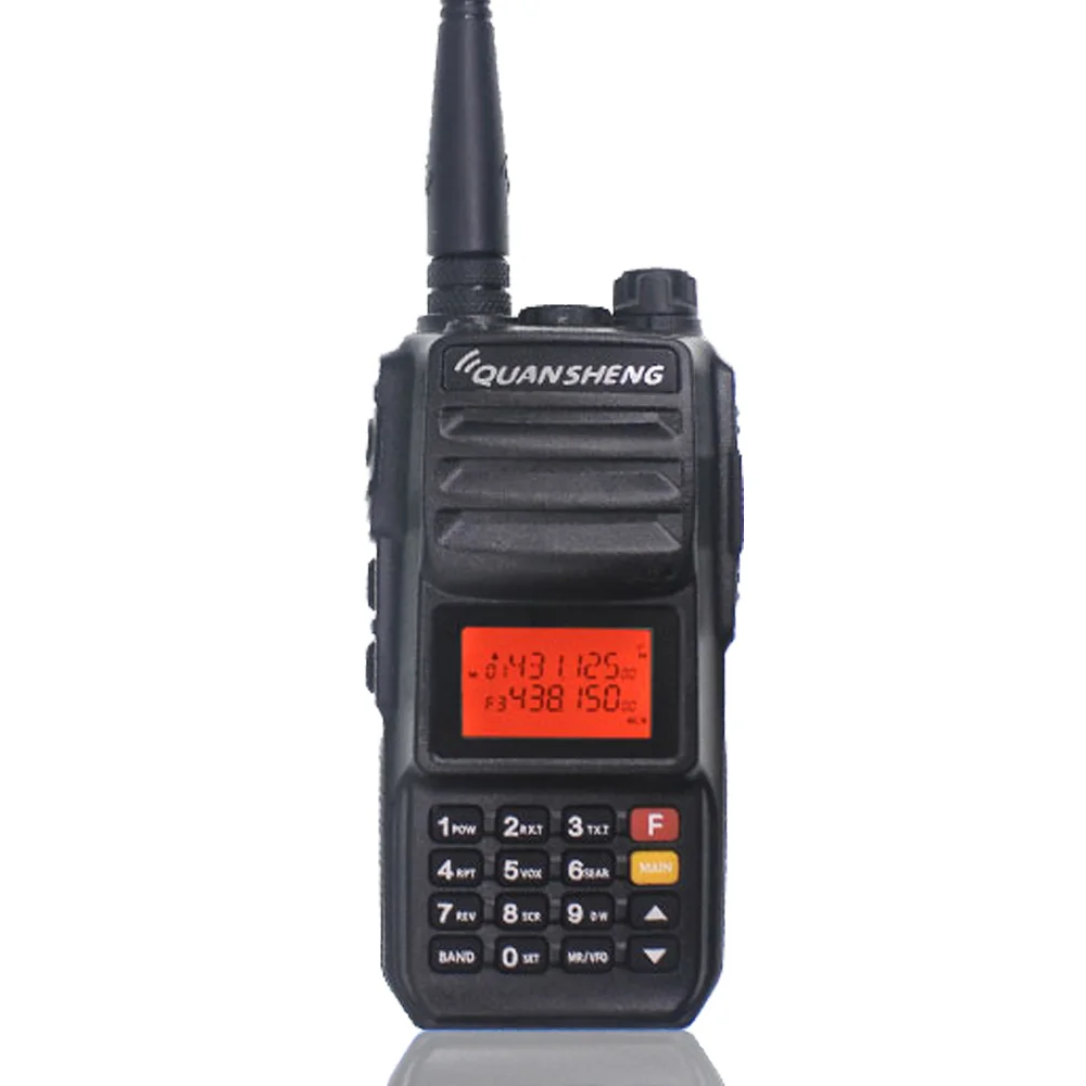 Рация QuanSheng TG UV2 Plus 10 Вт рация дальнего действия км 4000 мАч vhf uhf Двухдиапазонная