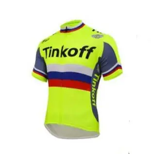 Стилей, короткий рукав, Tinkoff, велосипедная майка, ropa ciclismo, saxo bank, одежда для велоспорта, Майо, ciclismo MTB, одежда для велоспорта, топы