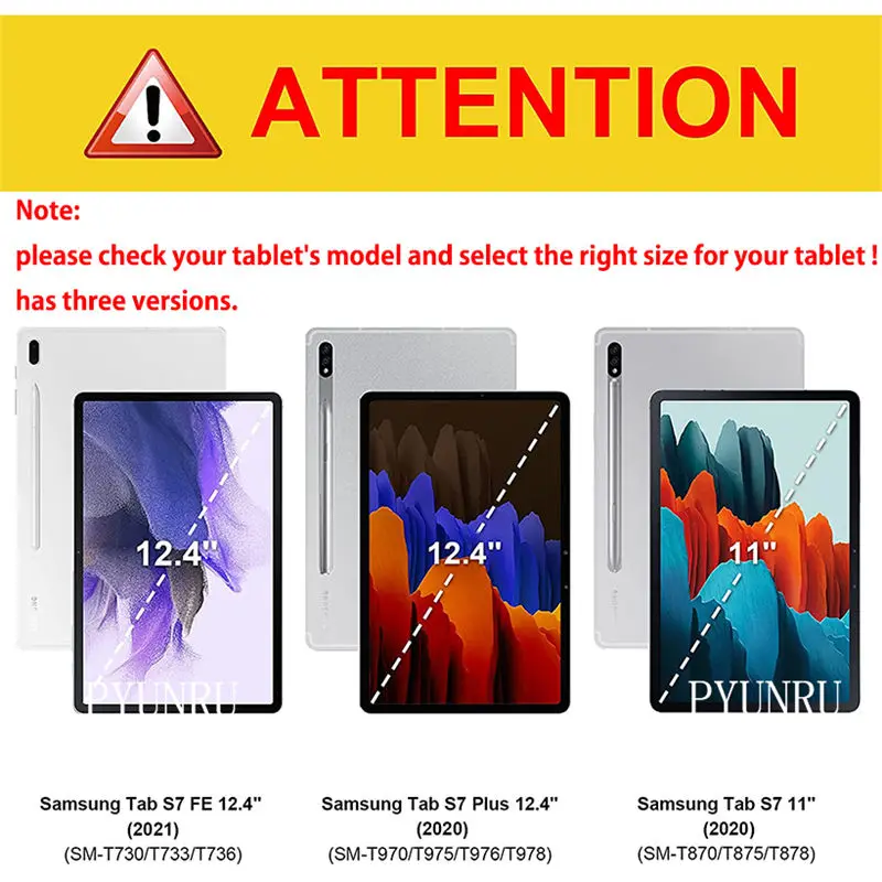 Чехол для Samsung Galaxy Tab S7 FE 12 4 "и S8 Plus деловой чехол на молнии 11 дюймов |