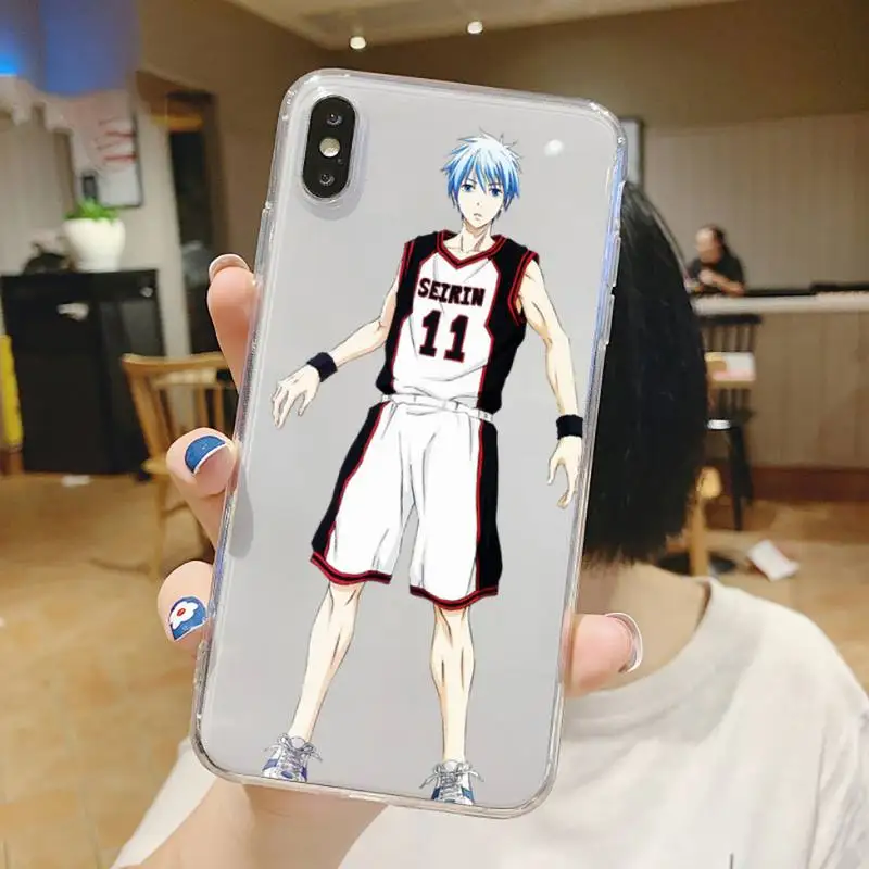 

Kuroko No Basket Phone Case Transparent soft For iphone 5 5s 5c se 6 6s 7 8 11 12 plus mini x xs xr pro max