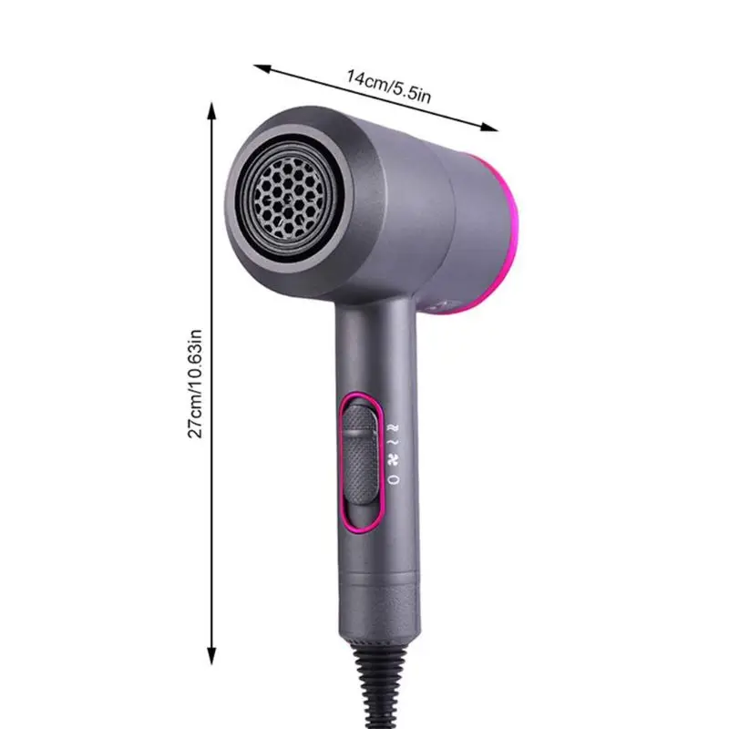 Профессиональный фен высокой мощности 2000 Вт для укладки волос горячего и