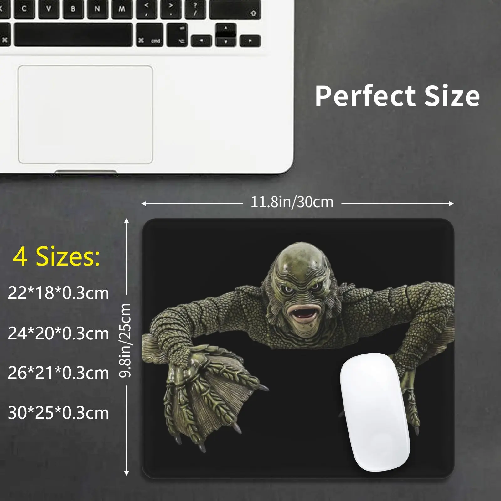 Коврик для мыши с изображением жаберного человека сделай сам | Компьютеры и офис