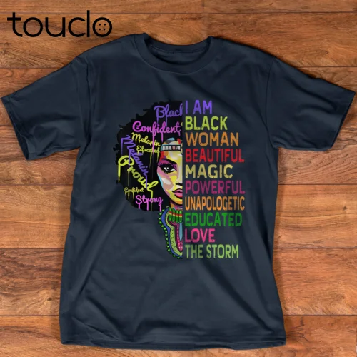 

New Educated Black Girl Magic T Shirt - Unapologetically Black Unisex T-Shirt S-5Xl
