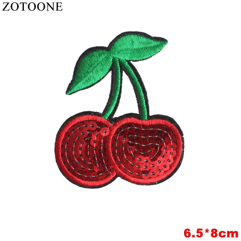 Единорог алмаз сердце патч шить стикер Дешевые Вышитые милые патчи фрукты железо