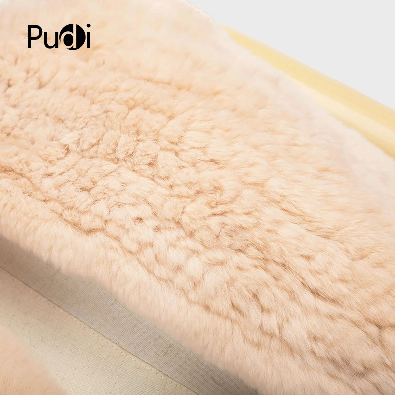 

Pudi SF704 New Women's Genuine Rex Rabbit Fur Scarf Girl's Rabbit Fur Long Scarves Muffler Shawl Neckerchief