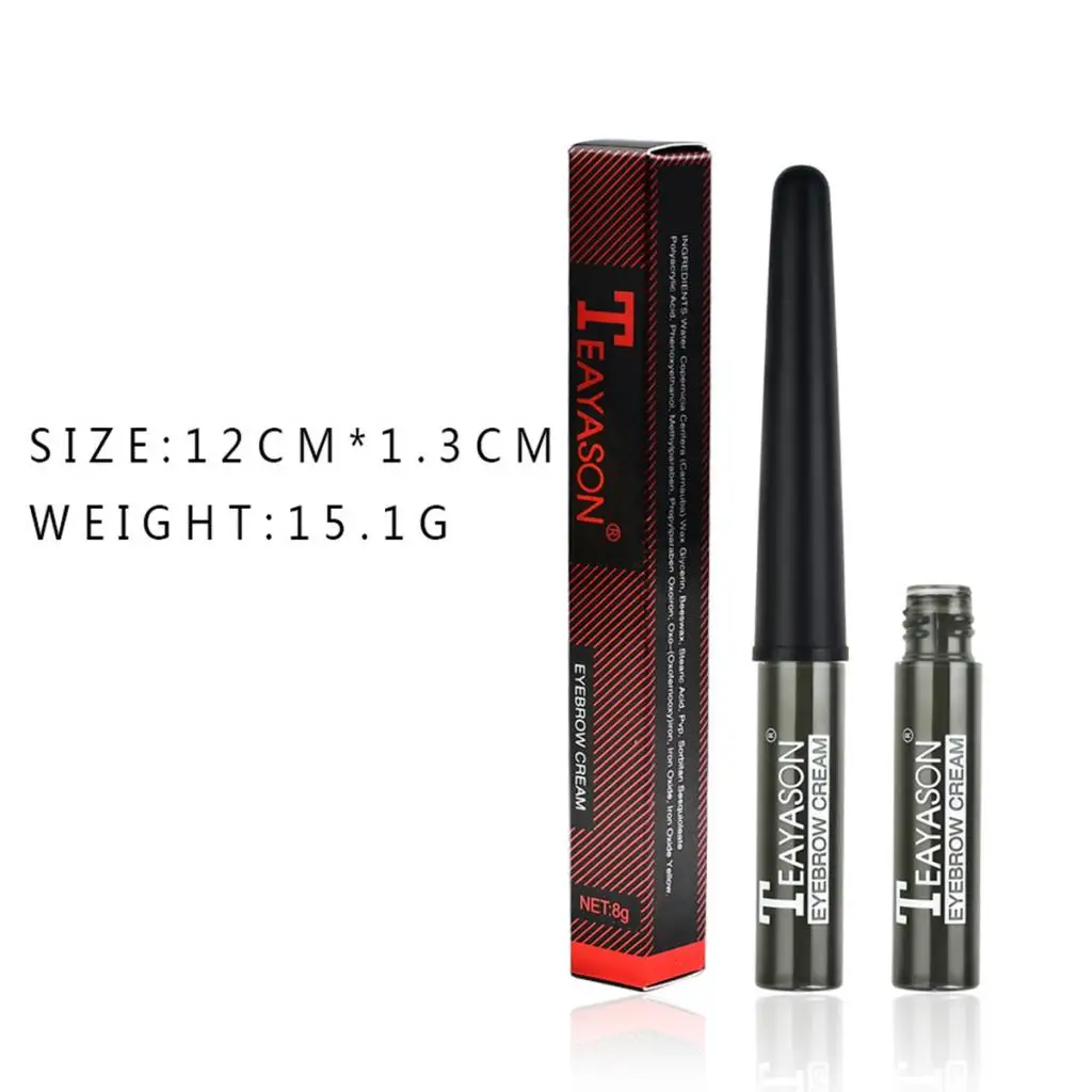 Водостойкая гель-краска для бровей тонировка усилитель формирующий наполнитель