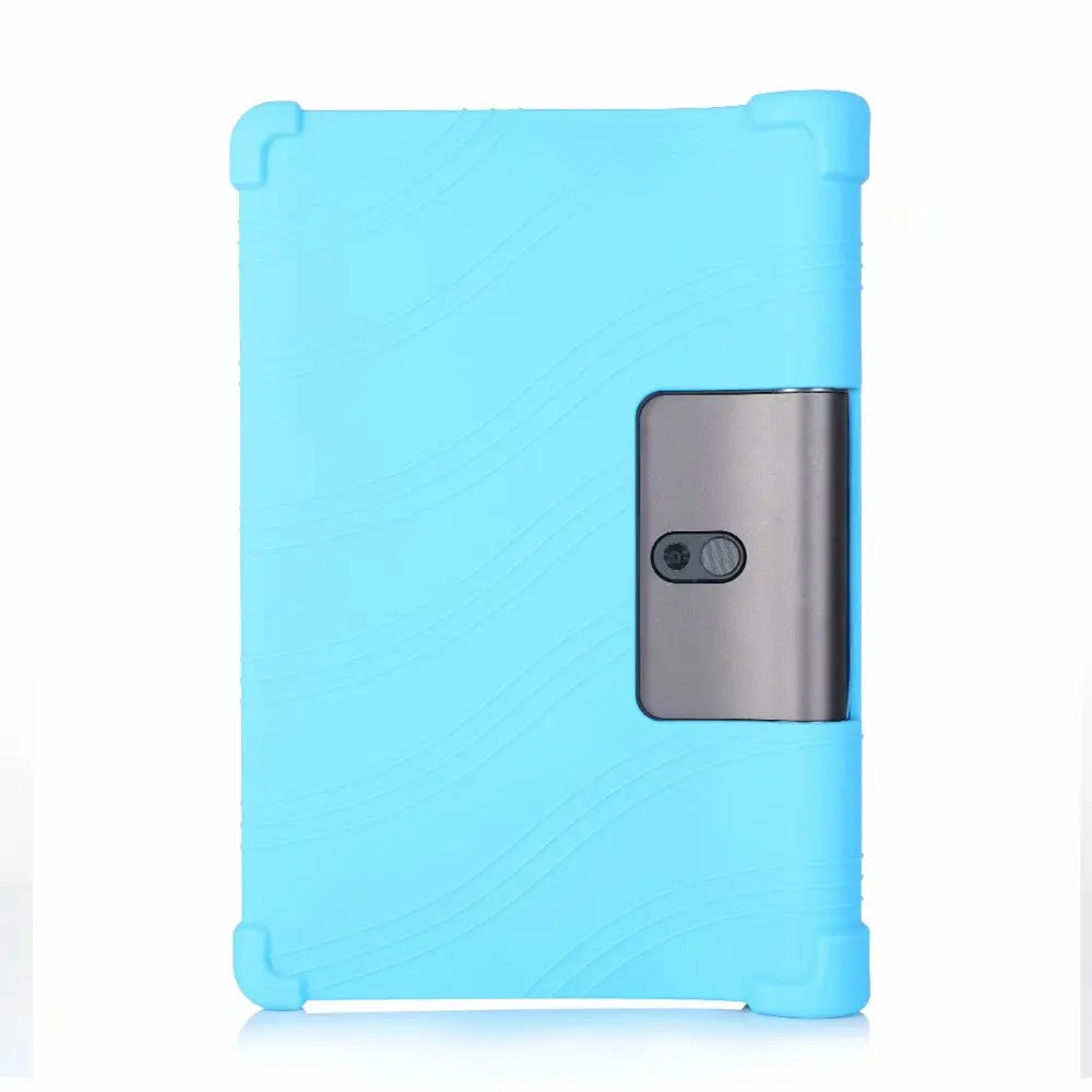 Soft Silicon case For Lenovo Yoga tab 5 2019 Tablet cases Kid Friendly shockproof cover Smart Tab YT-X705F Funda | Компьютеры и офис