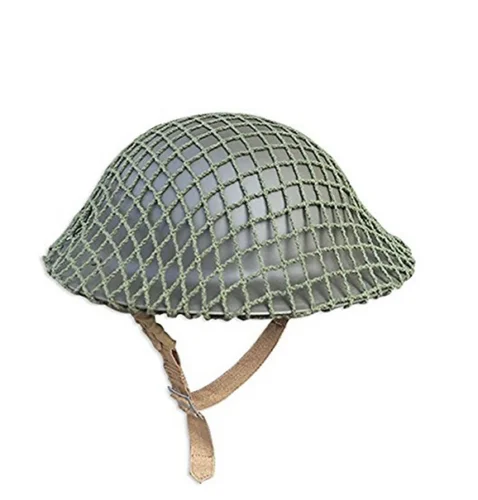 WW2 Canadian British Uk Army Brodie Steel Helmet And Camouflage Net shop5605101 | Спорт и развлечения
