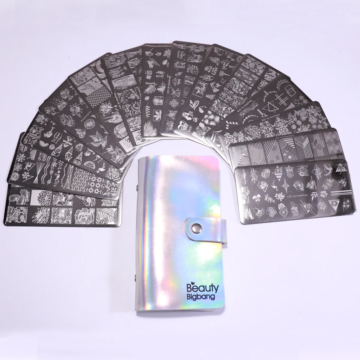 15 шт. пластина для стемпинга нейл арта различные рисунки дизайн ногтей шаблон