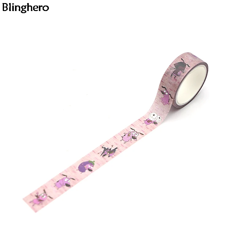 Blinghero собака 15mmX5m забавные лента Washi рукоделие изоляционная Скотч для монтажа