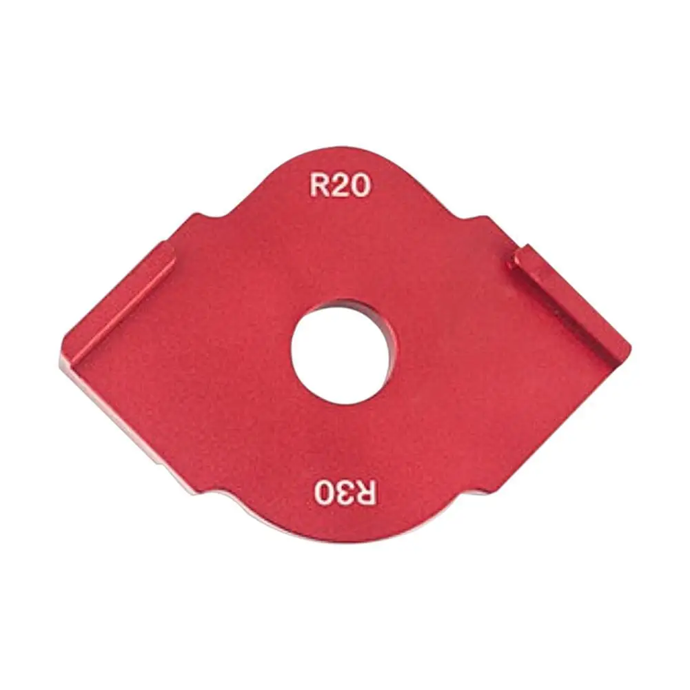 

2pcs Wood Panel Quick Radius Corner Table Bits Router Jig Angle Templates R10 x R15 model R20 x R30 model