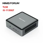 Мини-ПК MINISFORUM TL50, Intel Core i5-113 5G 7 Windows 10 Pro 12 Гб DDR4 256 ГБ512 ГБ SSD 2,4G 5G WiFi BT, мини-ПК, игровой компьютер