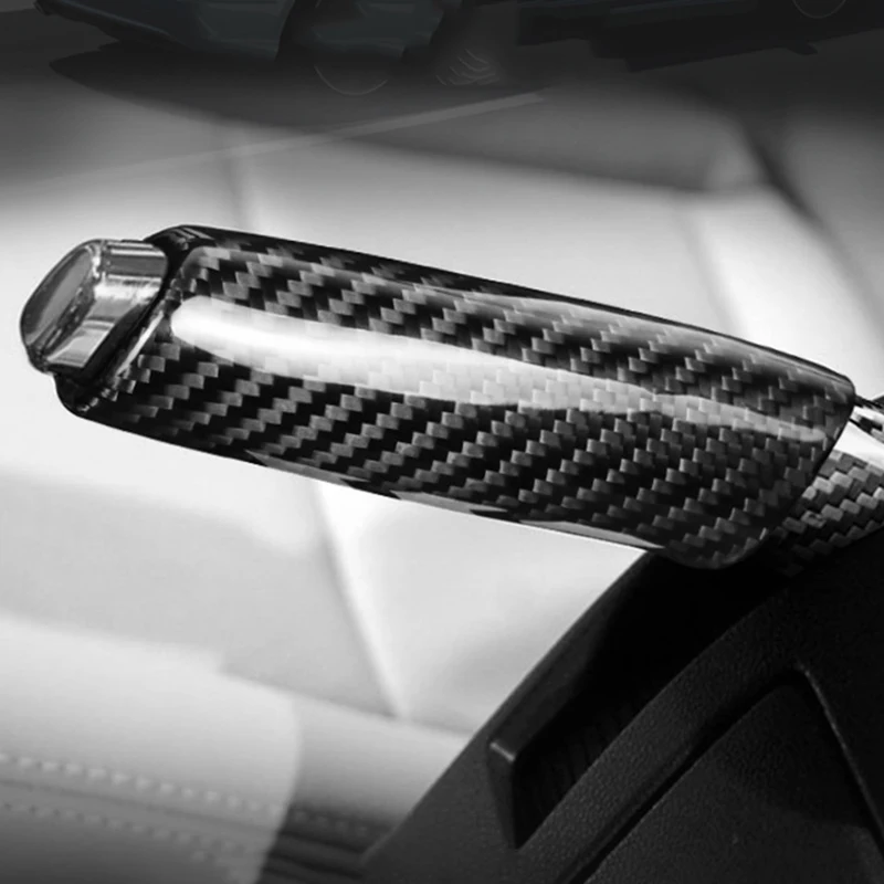 

Carbon Fiber Car Handbrake Grips Cover for Mercedes Benz A B Class W169 W245 A170 A180 A200 Interior Trim