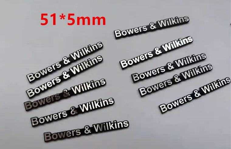 10X алюминиевая B & W BOWERS WILKINS наклейка &quotAudio" BW Колонка Hi-Fi Walkman гарнитура