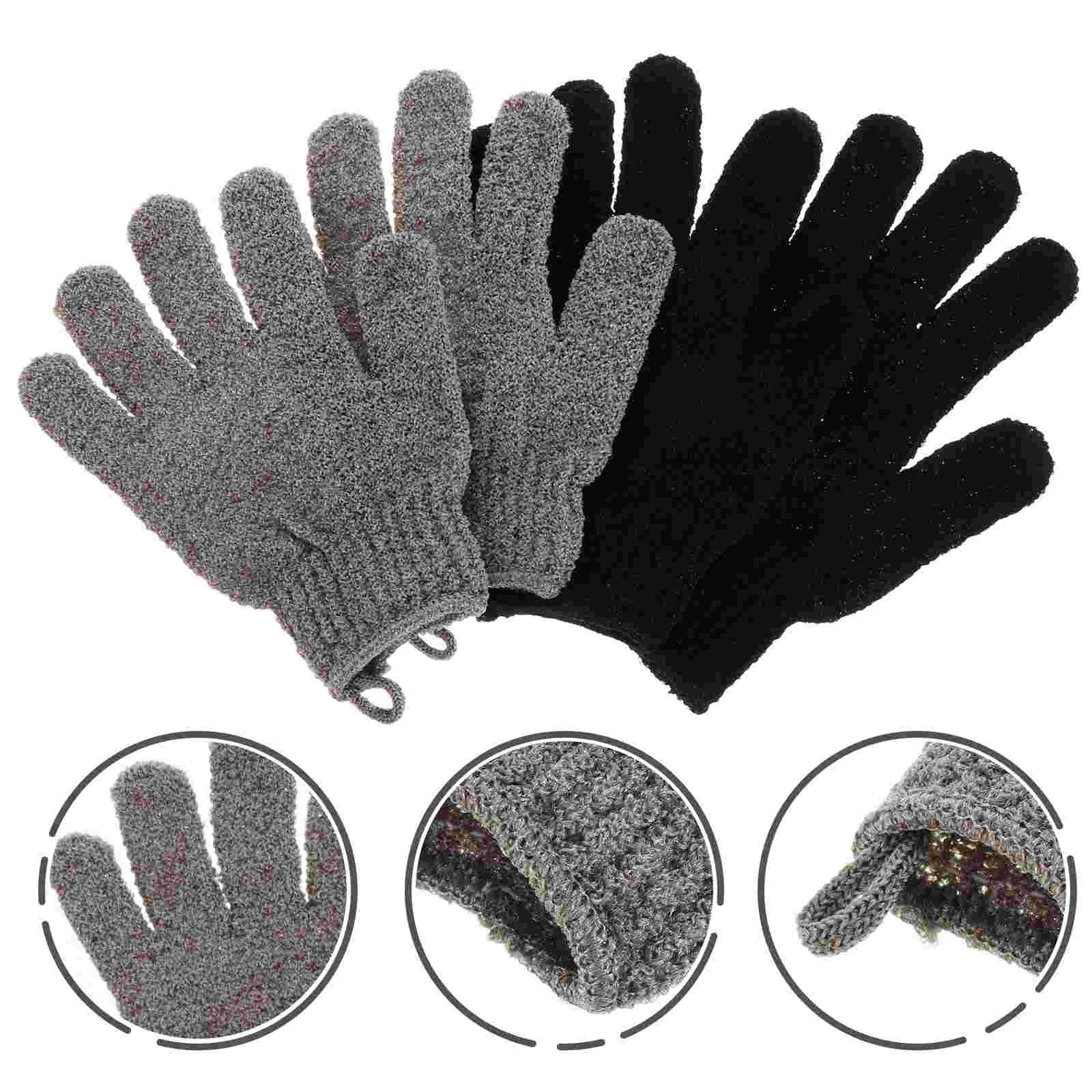 

2 пары, очищающие скрубберы для тела