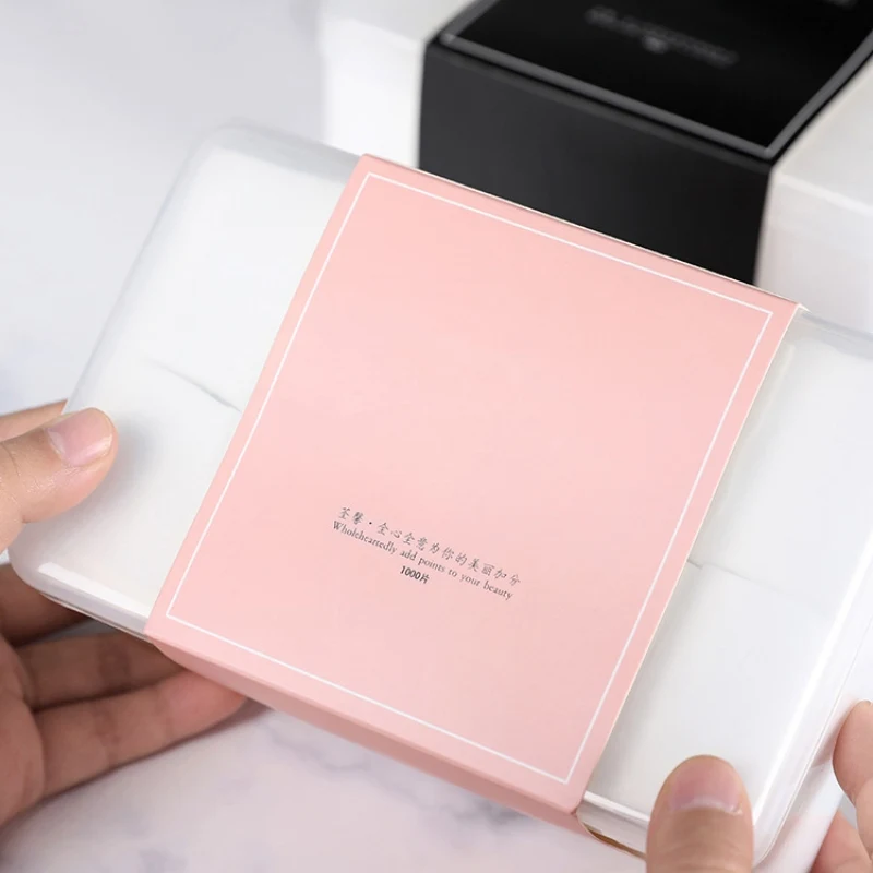 1000 шт средство для снятия макияжа лица ватные диски Косметическая ткань мягкая