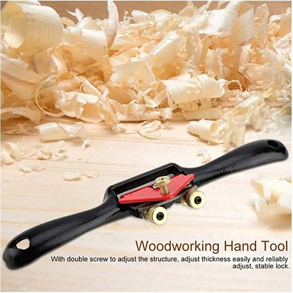 Adjustable Woodworking Hand Planer 9&quot/215mm Screw Shave Wood Cutting Edge For Carpenter Manual Tools | Инструменты