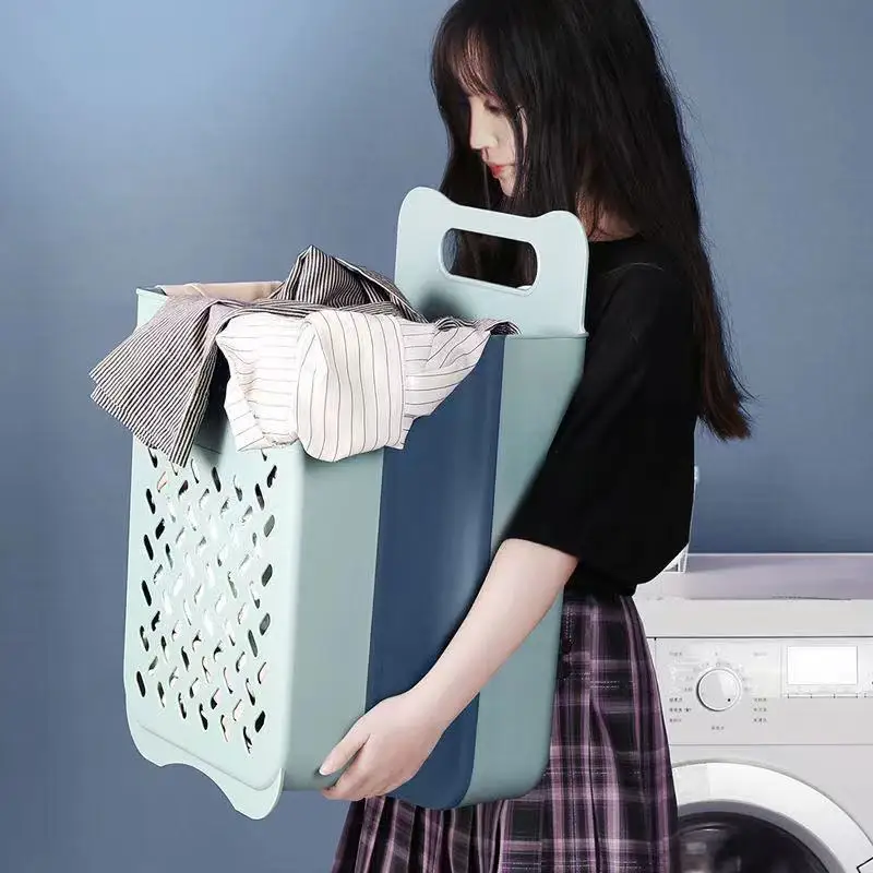 

Folding Dirty Clothes Basket Dirty Clothes Storage Basket Large Wall Mounted Bathroom Household Laundry Basket Storage Basket Di