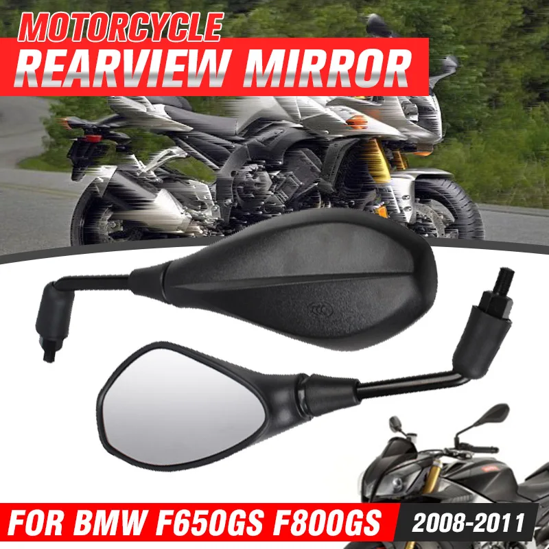

Боковые зеркала заднего вида для Мотоцикла BMW F650GS F800GS 2008 2009 2010 2011 Aprilia Tuono SL750 2006 -2010, 2 шт., 10 мм