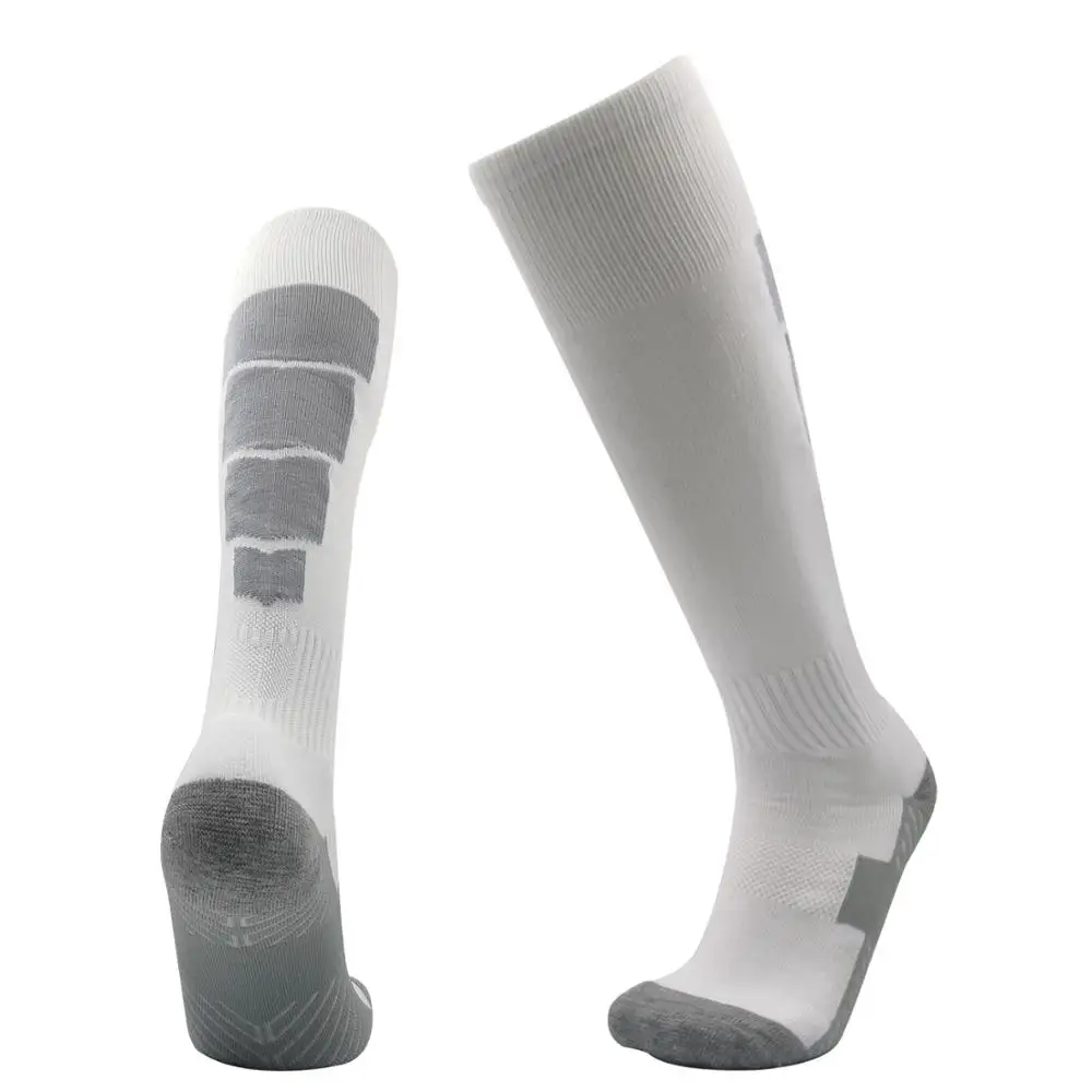 Зимние теплые спортивные Гольфы выше колена для мужчин и женщин