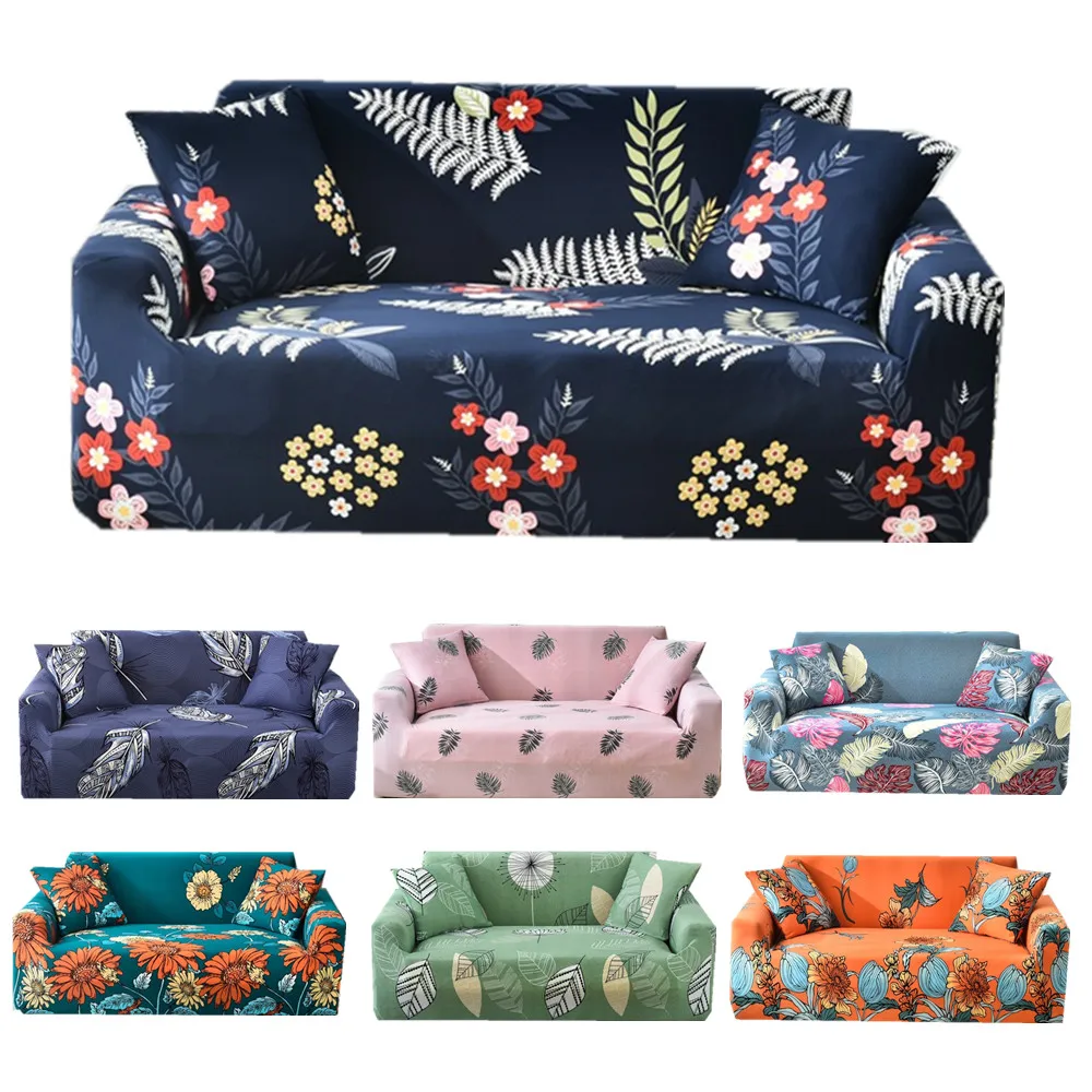 Чехол для дивана с цветочным рисунком гостиной эластичный чехол кресла