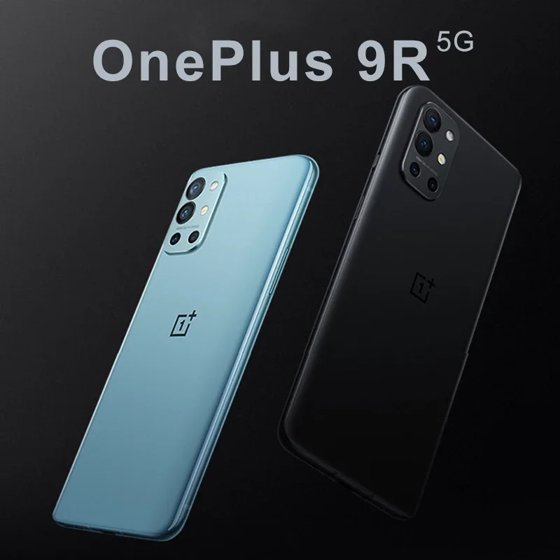 

Global Firmware OnePlus 9R 5G Smartphone 8GB RAM 128GB ROM Qualcomm Snapdragon 870 Chip 120Hz AMOLED Display 65W Warp 48MP Quad