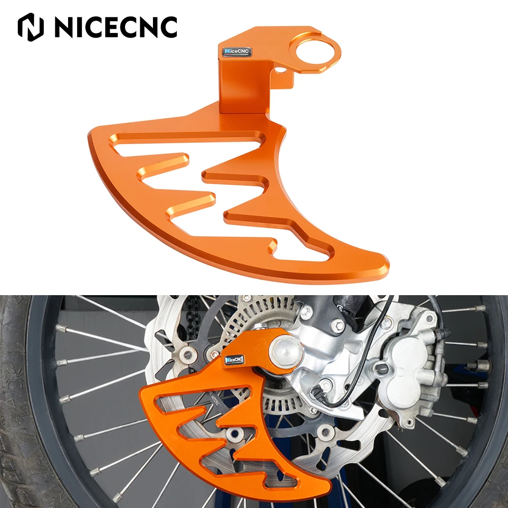

Motorcycle Front Brake Disc Guard Protector For KTM 690 Enduro R 2008-2018 2009 2010 Aluminum CNC Brake Disc Caliper Guard Cover