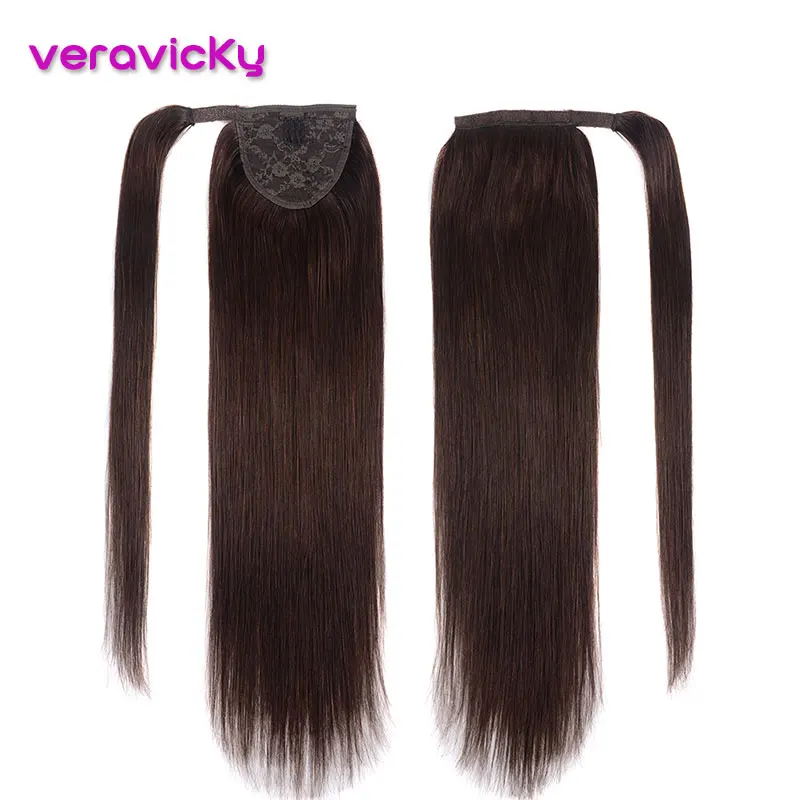 Конский хвост человеческие волосы на заколках для наращивания машинка Remy