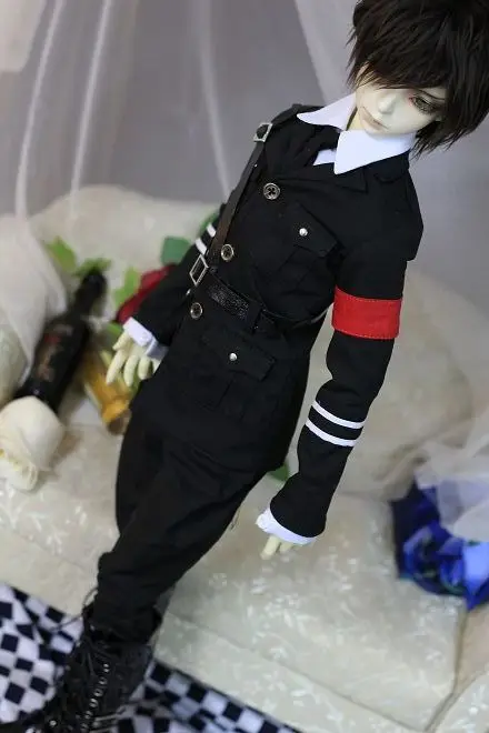 1/4 1/3 BJD кукла Военная униформа Одежда Аксессуары для BJD/SD ID72 сильный дядюшка, не включает в себя куклы, обувь, парик и другие E2593