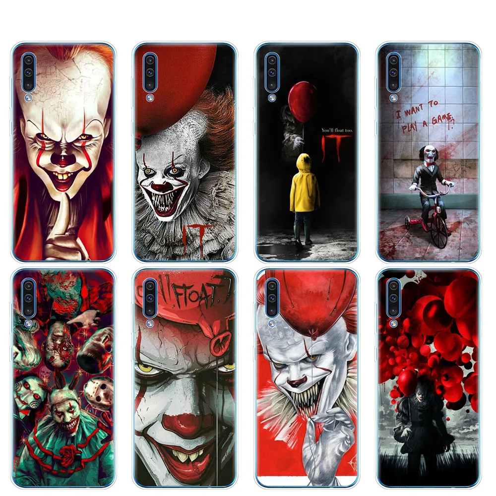 Силиконовый чехол для телефона samsung Galaxy S10 E PLUS A10 A20 A30 A40 A50 A70 A10E A20E M20 cover The Clown Horror IT